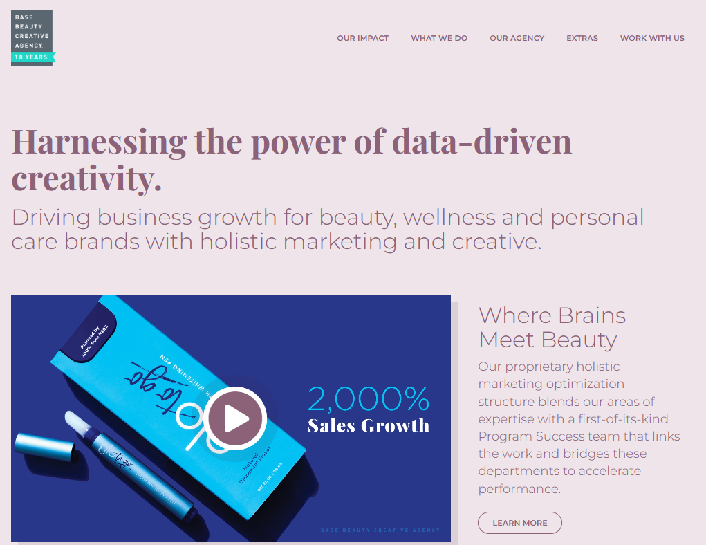 BASE BEAUTY BEAUTY BRANDING AGENCIES