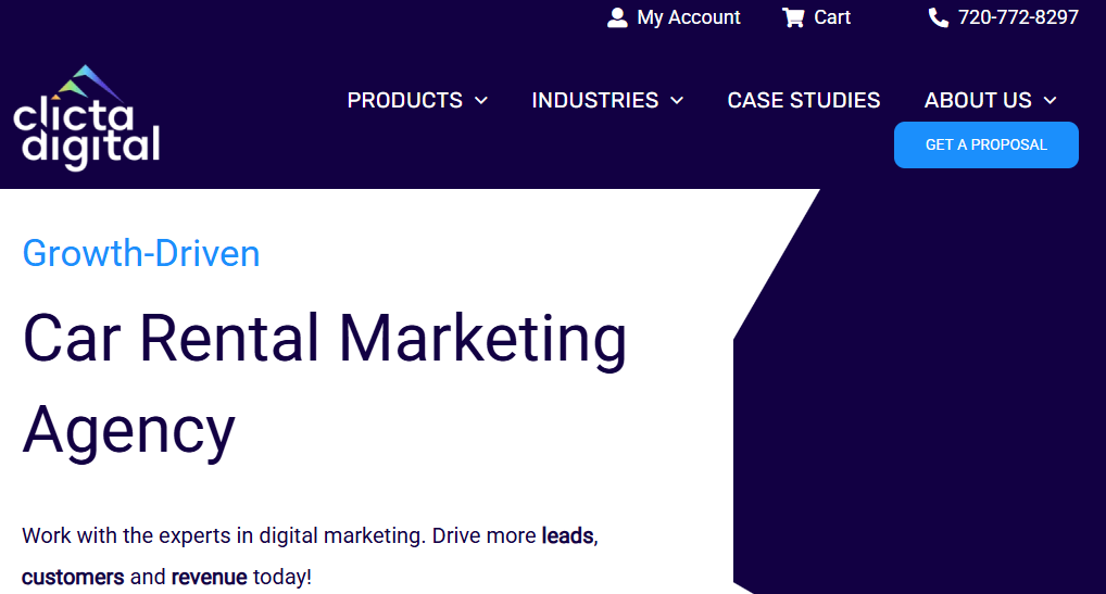 CLICTA 7 TOP CAR RENTAL MARKETING AGENCIES