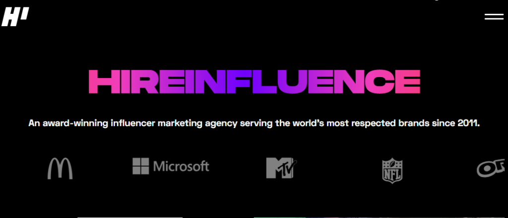 HIREINFLUENCE2 Beauty Influencer Marketing Agencies