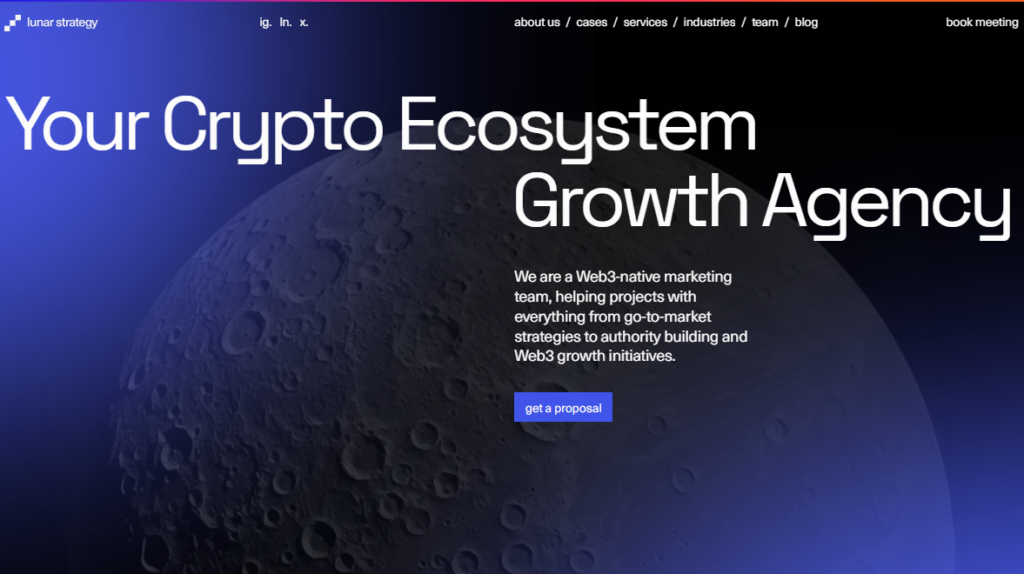 LUNAR LEADING WEB3 MARKETING AGENCIES