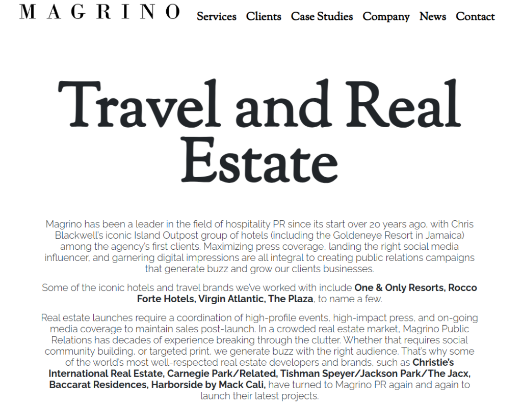 MAG HOTEL PR AGENCIES