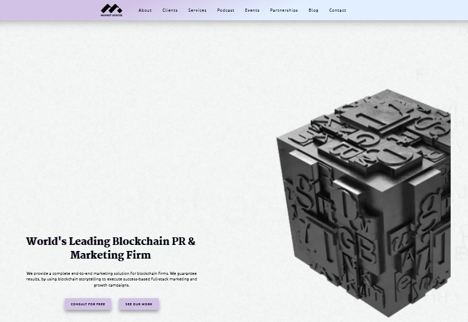 MARKET CROSS BLOCKCHAIN MARKETING AGENCIES