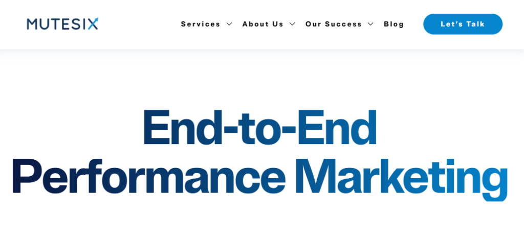 MUTESIX BEAUTY E-COMMERCE MARKETING AGENCIES