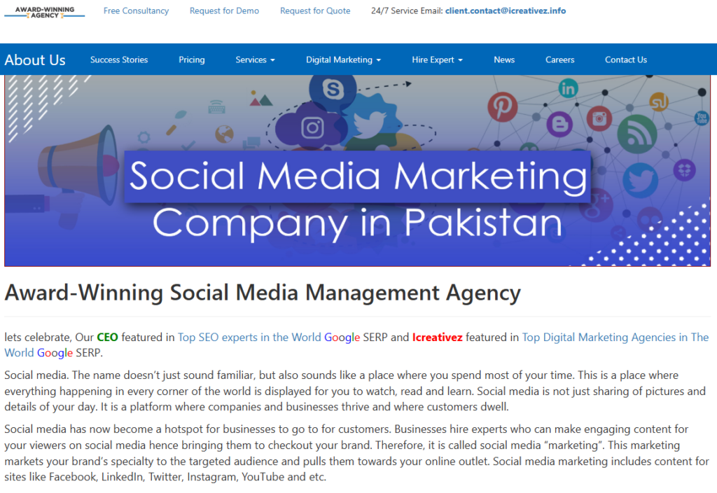Screenshot 48 Real estate social media marketing agencies