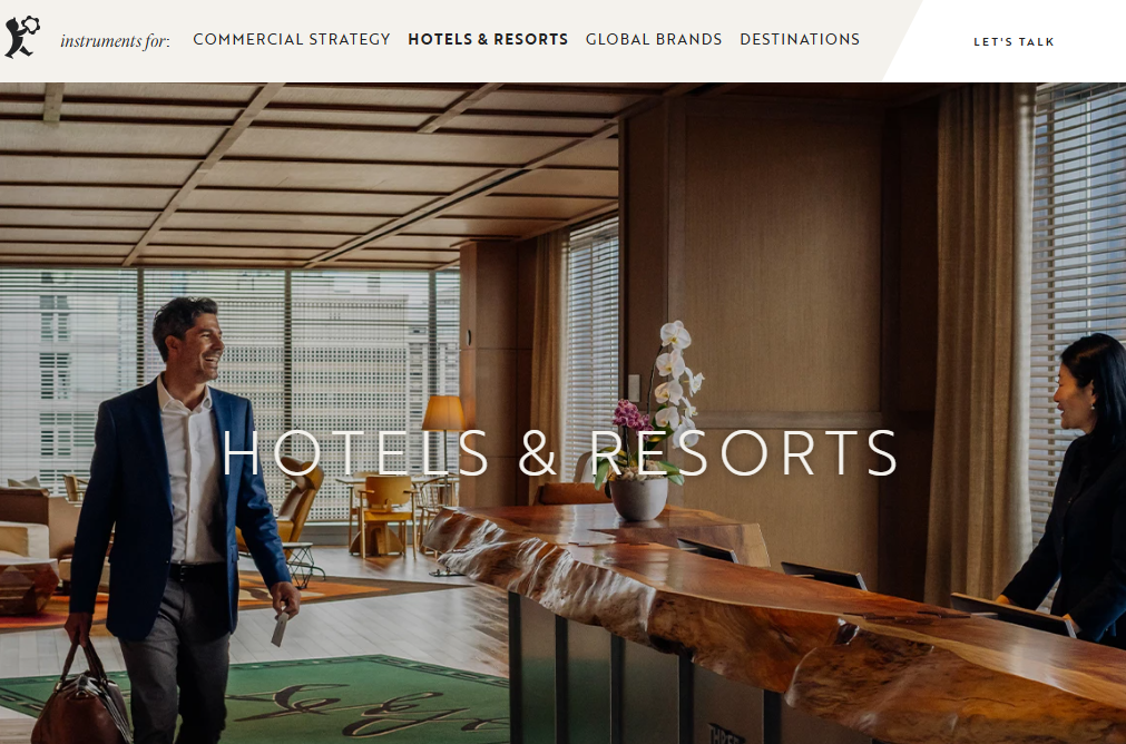 TAMBOURINE 7 luxury hotel marketing agencies