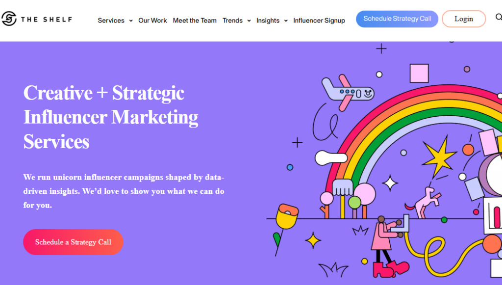 THE SHELF BEAUTY DIGITAL MARKETING AGENCIES