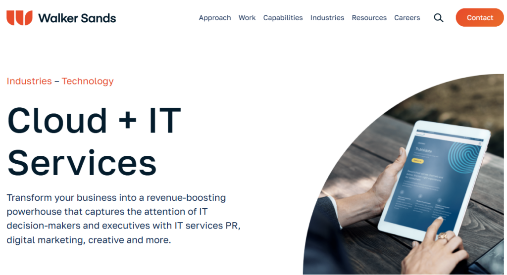 WALKER SANDS 1 IT SERVICES MARKETING AGENCIES