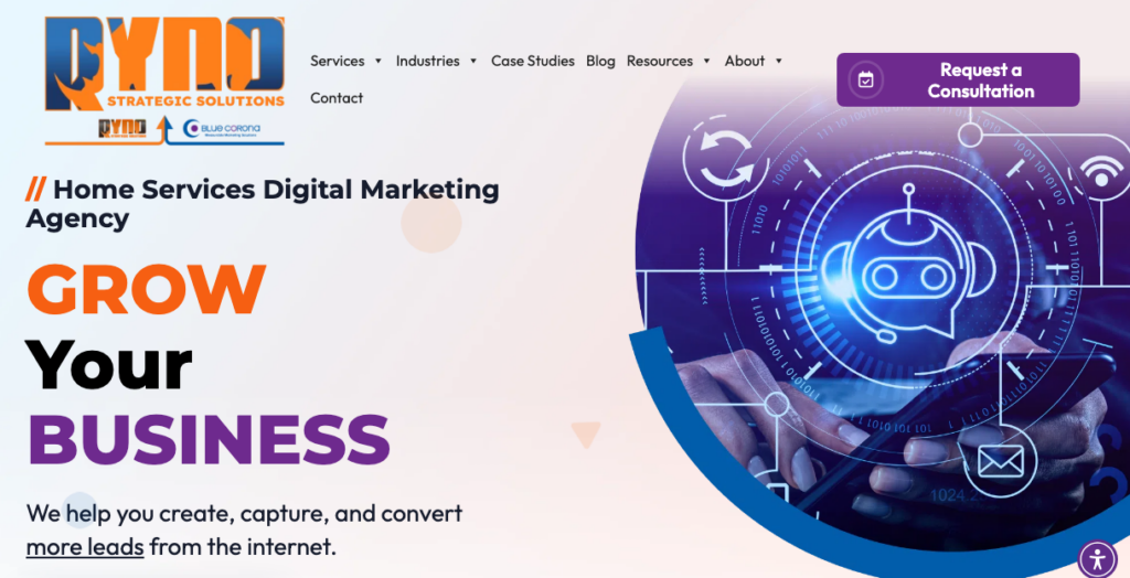 blue corona Creative real estate marketing companies