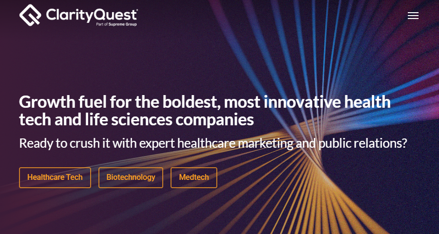 clarity quest MEDICAL DEVICE MARKETING AGENCIES