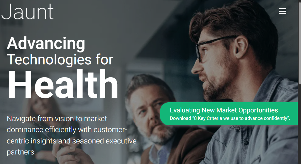 jaunt MEDICAL DEVICE MARKETING AGENCIES