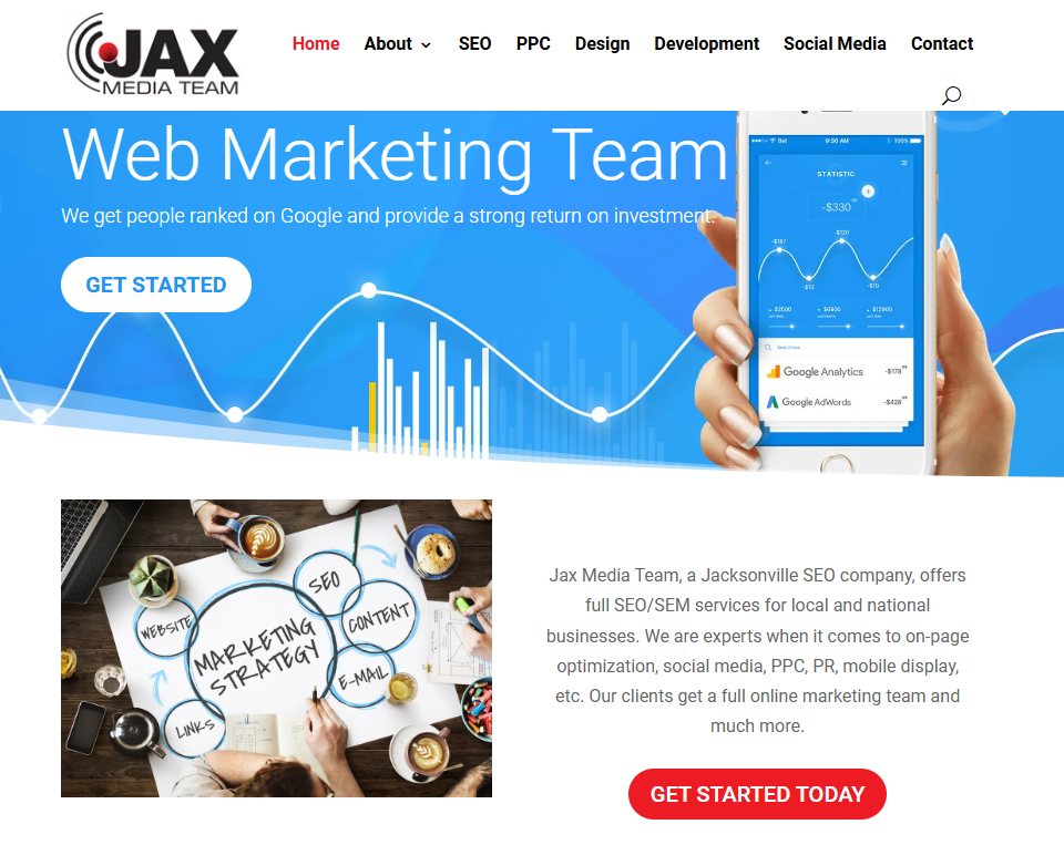 jax 1 REAL ESTATE CONTENT MARKETING AGENCIES