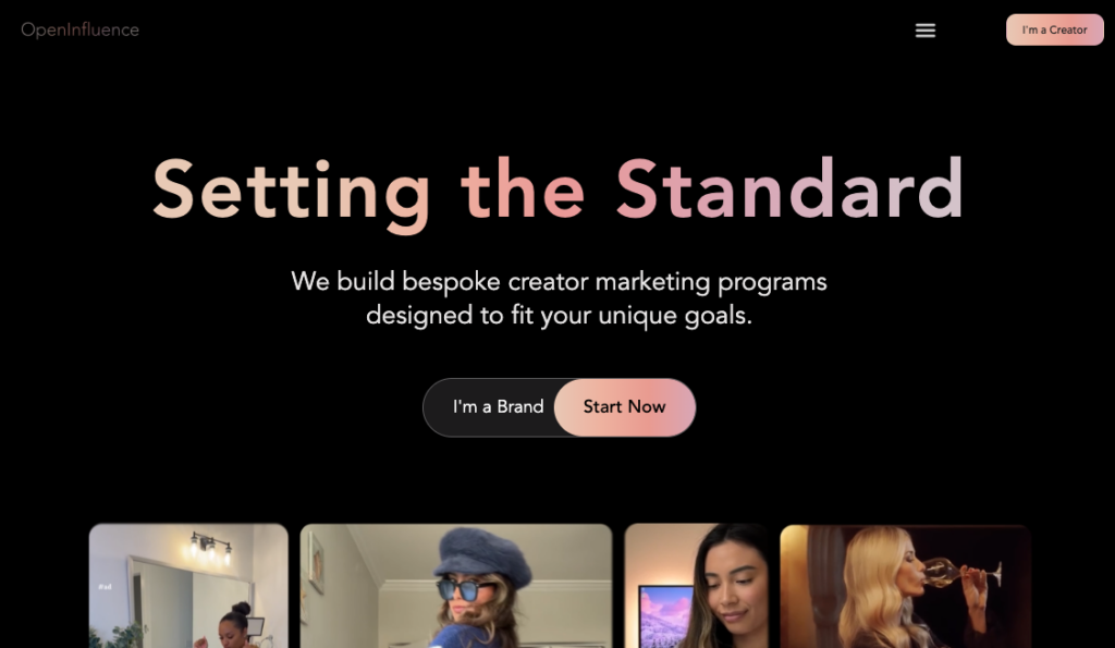 open influence MICRO INFLUENCER MARKETING AGENCIES