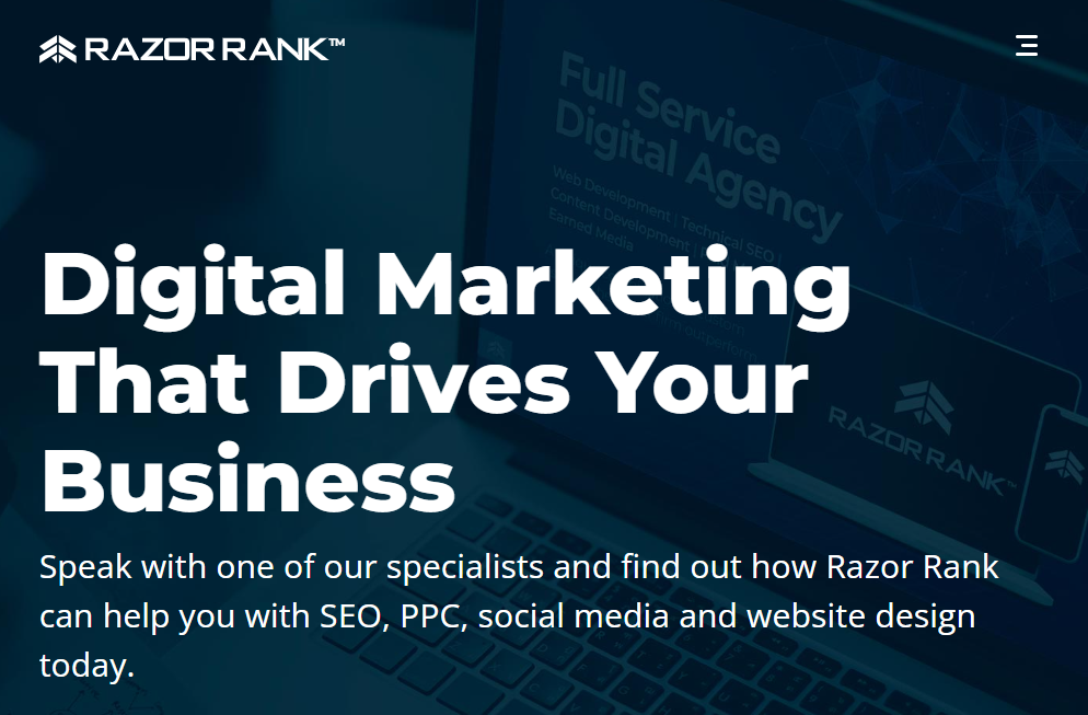 razor rank HOTEL WEBSITE DESIGN COMPANIES