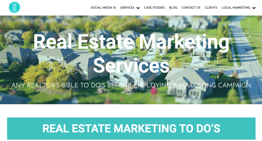 social media Creative real estate marketing companies