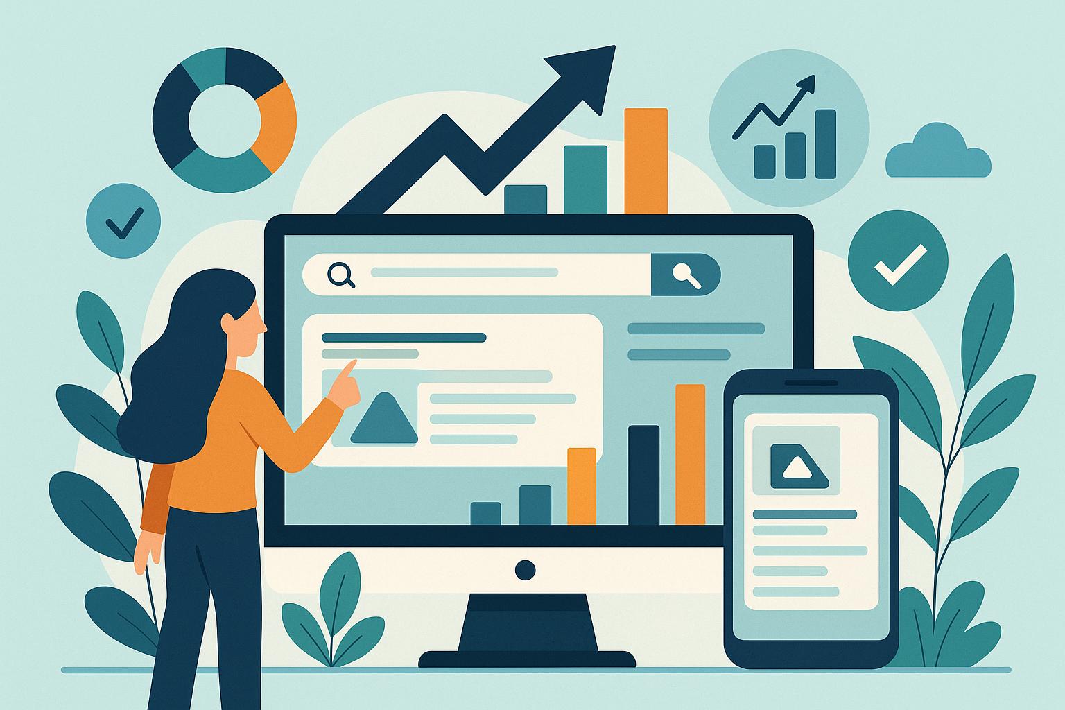 An illustration in flat design digital illustratio