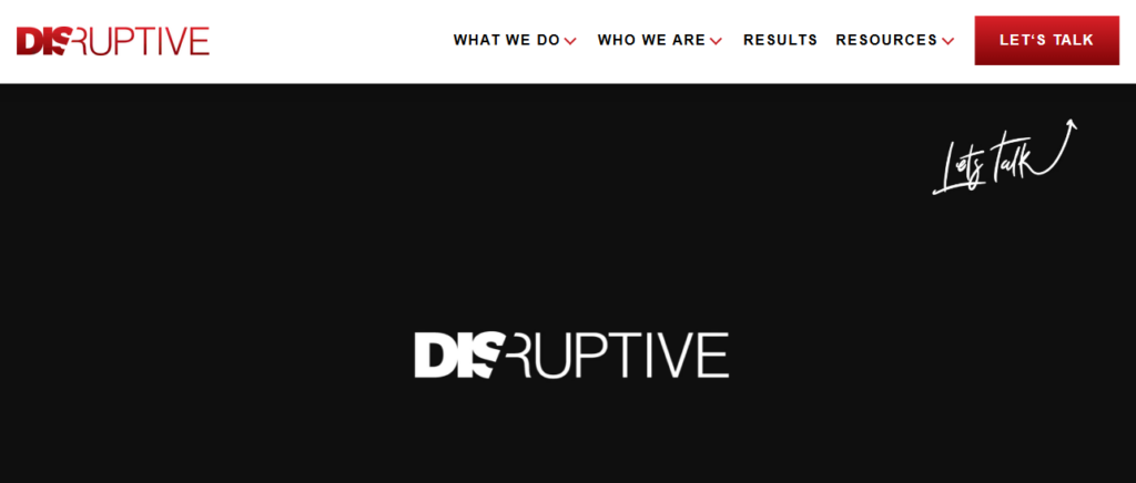 DISRUPTIVE SOCIAL MEDIA MANAGEMENT AGENCIES