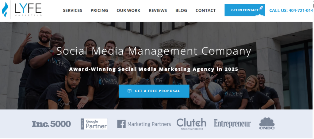 LYFE SOCIAL MEDIA MANAGEMENT AGENCIES