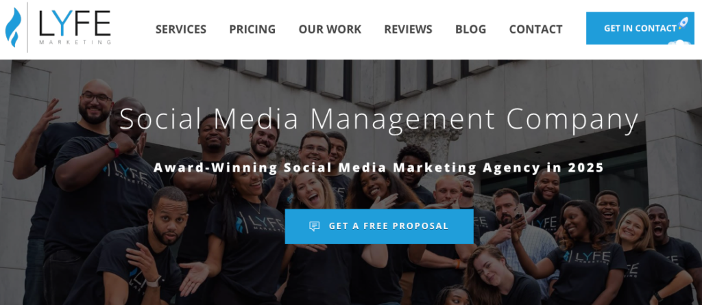 B2B SOCIAL MEDIA MANAGEMENT AGENCIES