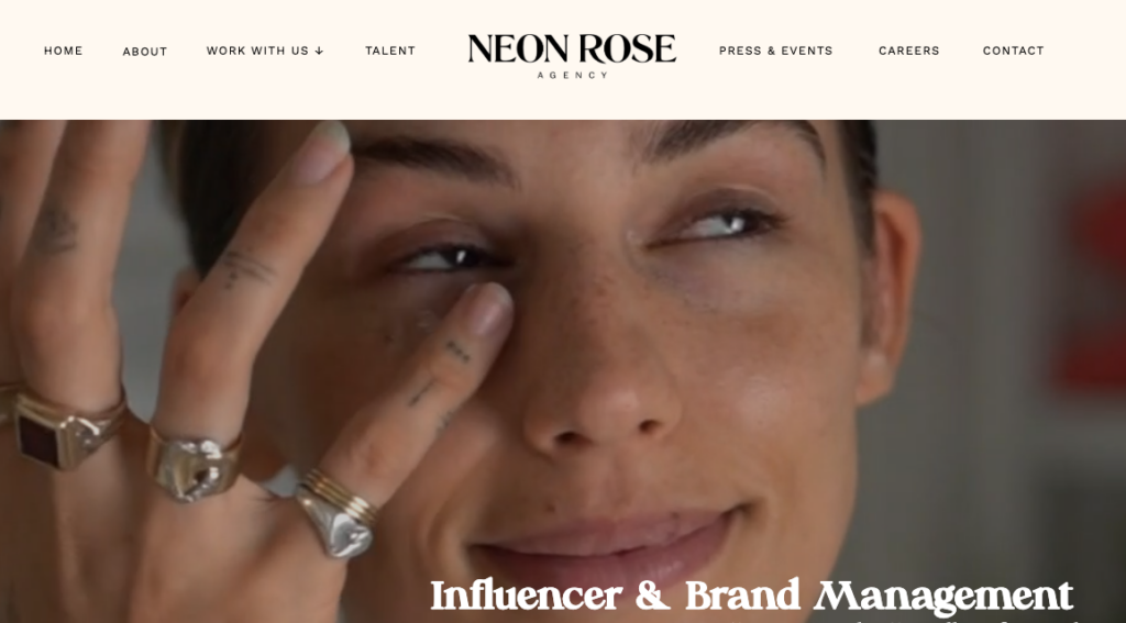NEON ROSE 2 WELLNESS INFLUENCER MARKETING AGENCIES
