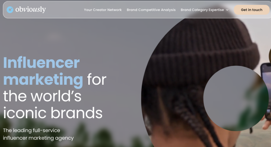 OBVIOUSLY 2 NANO INFLUENCER MARKETING AGENCIES