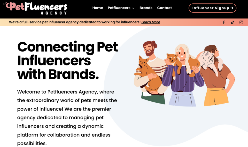 PETFLUENCERS Pet Influencer Marketing Agencies