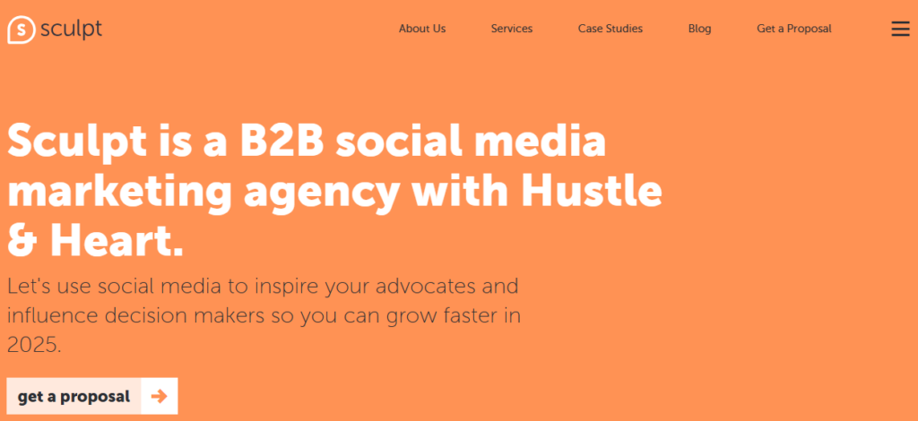 SCULPT 1 SOCIAL MEDIA MANAGEMENT AGENCIES