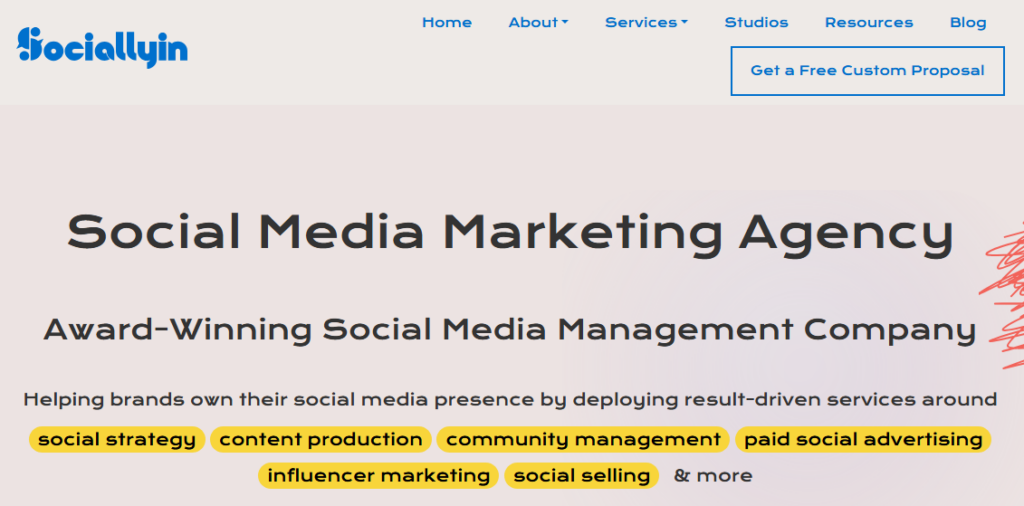 SOCIALLYN 2 SOCIAL MEDIA MANAGEMENT AGENCIES
