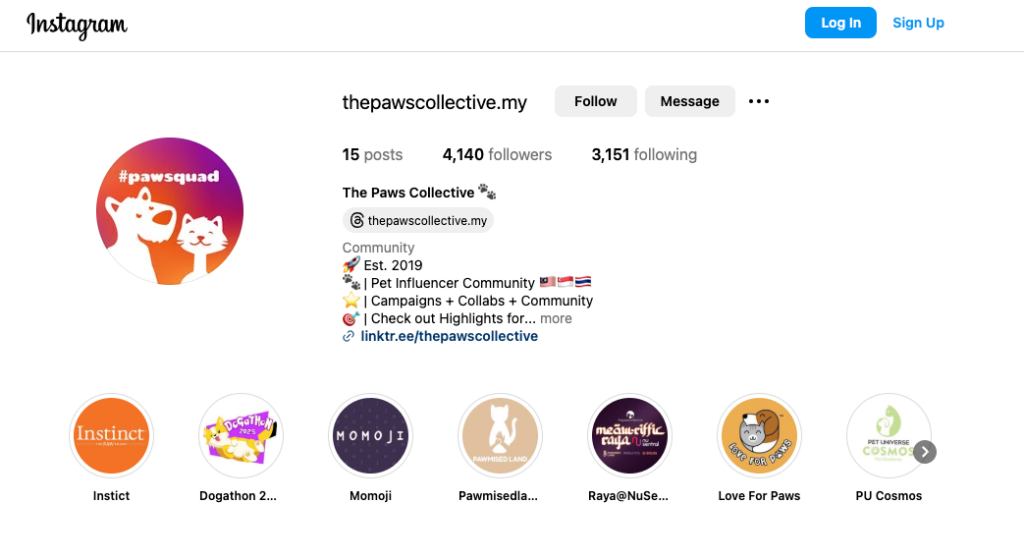 THE PAWS COLLECTIVE Pet Influencer Marketing Agencies