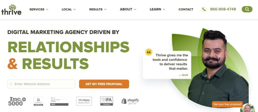 THRIVE 2 FITNESS INFLUENCER MARKETING AGENCIES