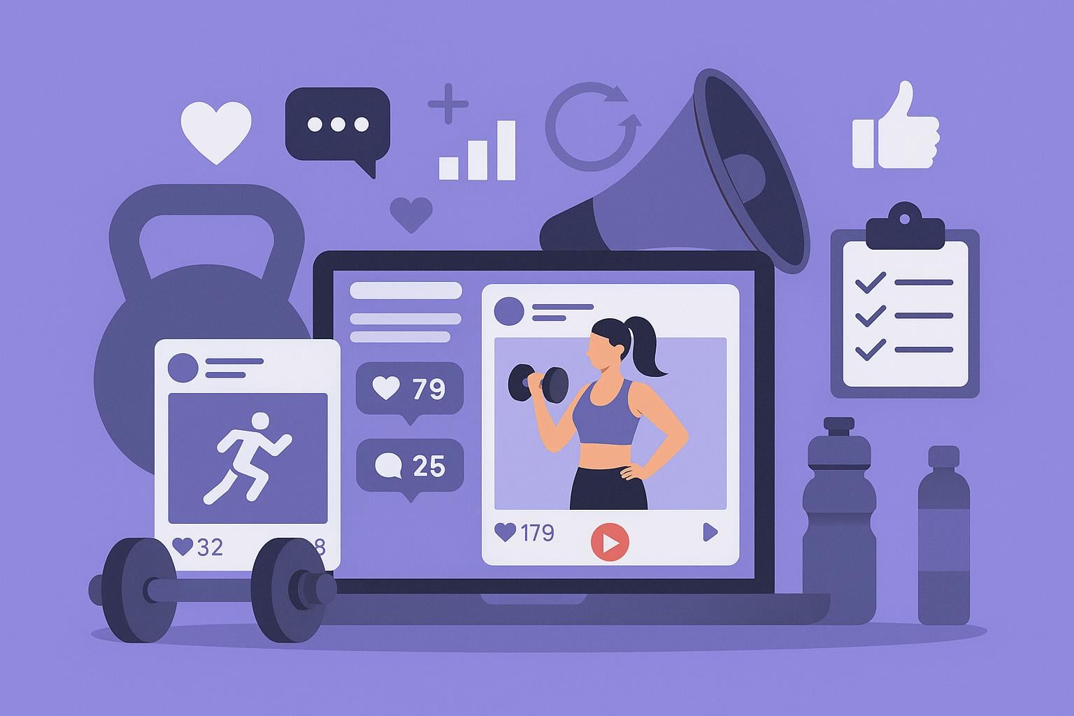 Top Fitness Social Media Management Agencies