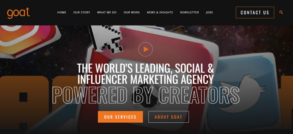 gaot GLOBAL INFLUENCER MARKETING AGENCIES