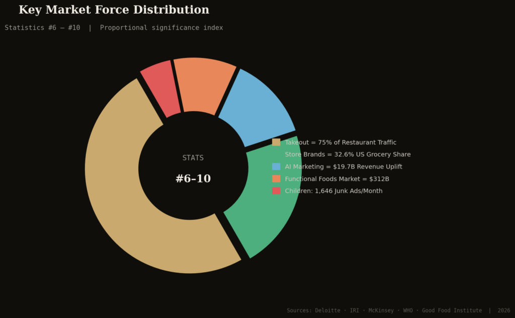 TOP FOOD AND BEVERAGE MARKETING STATISTICS
