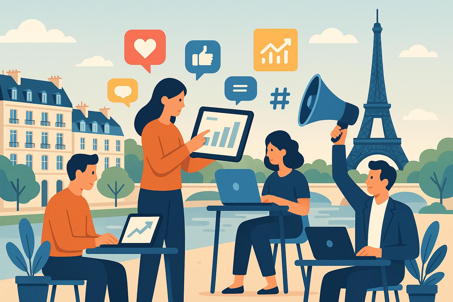 Social Media Management Agencies in Paris