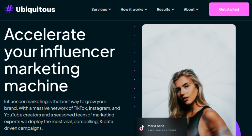 ubiquitous 6 FOOD INFLUENCER MARKETING AGENCIES