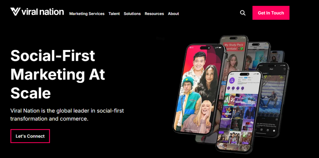 viral nation 1 GLOBAL INFLUENCER MARKETING AGENCIES
