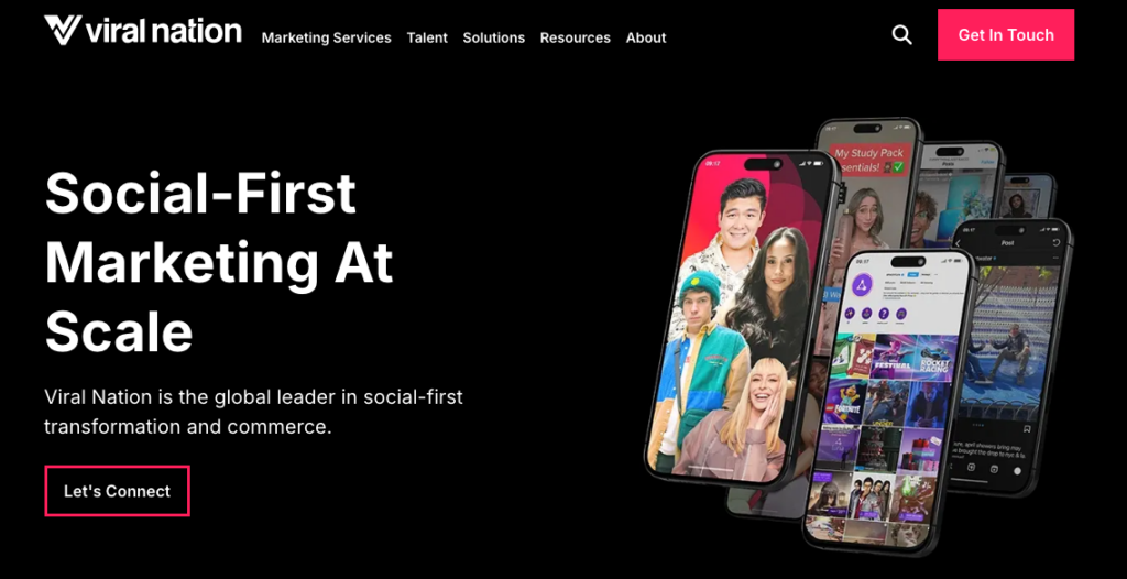 viral nation 8 Youtube Influencer Marketing Agencies