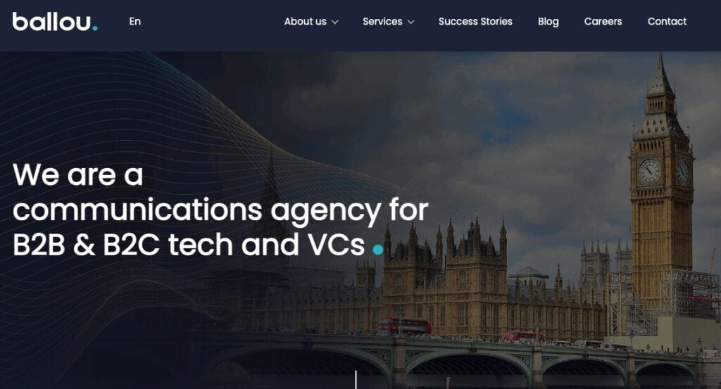 BALLOU 3
BEST PR FIRMS FOR INVESTOR-BACKED STARTUPS