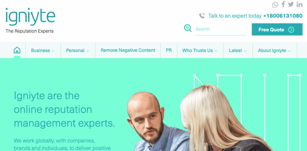 IGNYTE BEST CRISIS SEO MANAGEMENT SERVICES