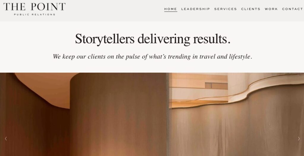 THE POINT PR FIRMS FOR HIGH-END HEALTH AND WELLNESS RETREATS