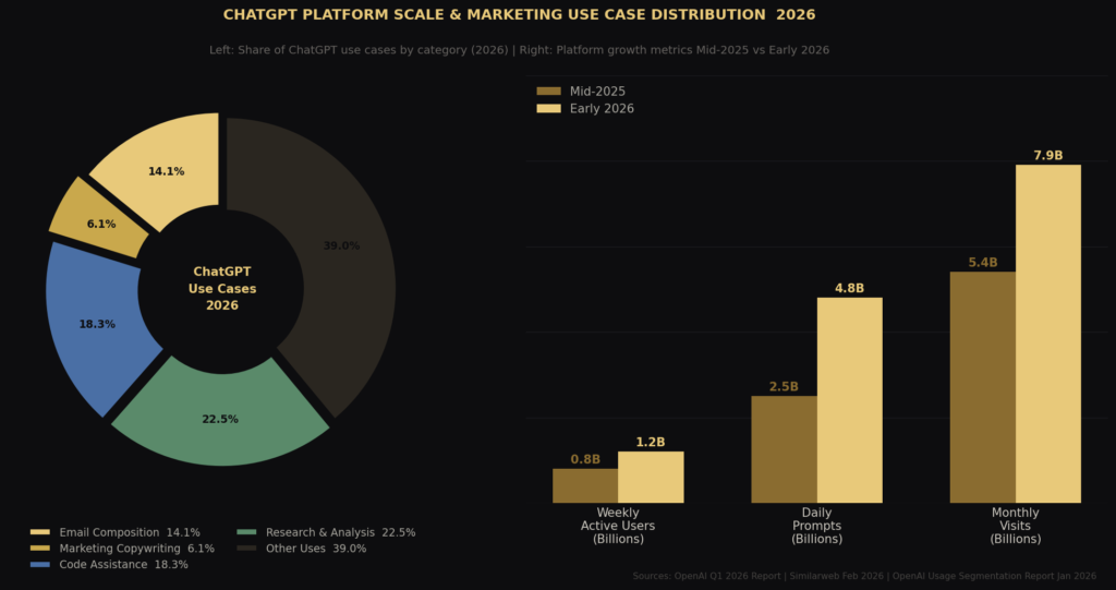 GPT-4 marketing use case statistics
