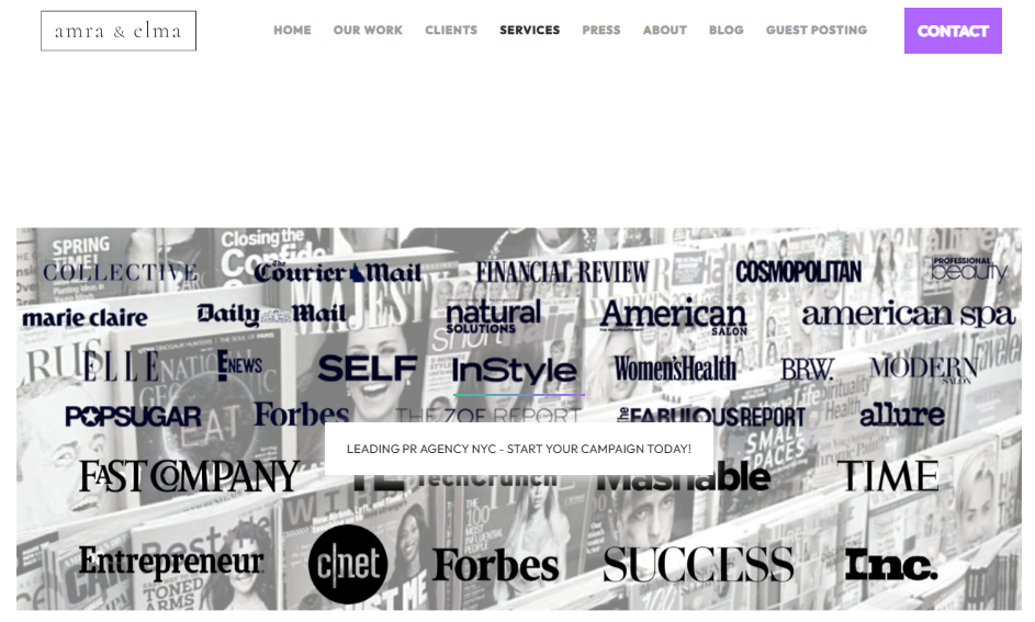 AMRA 11 PR AGENCIES FOR BRIDAL COUTURE BRANDS