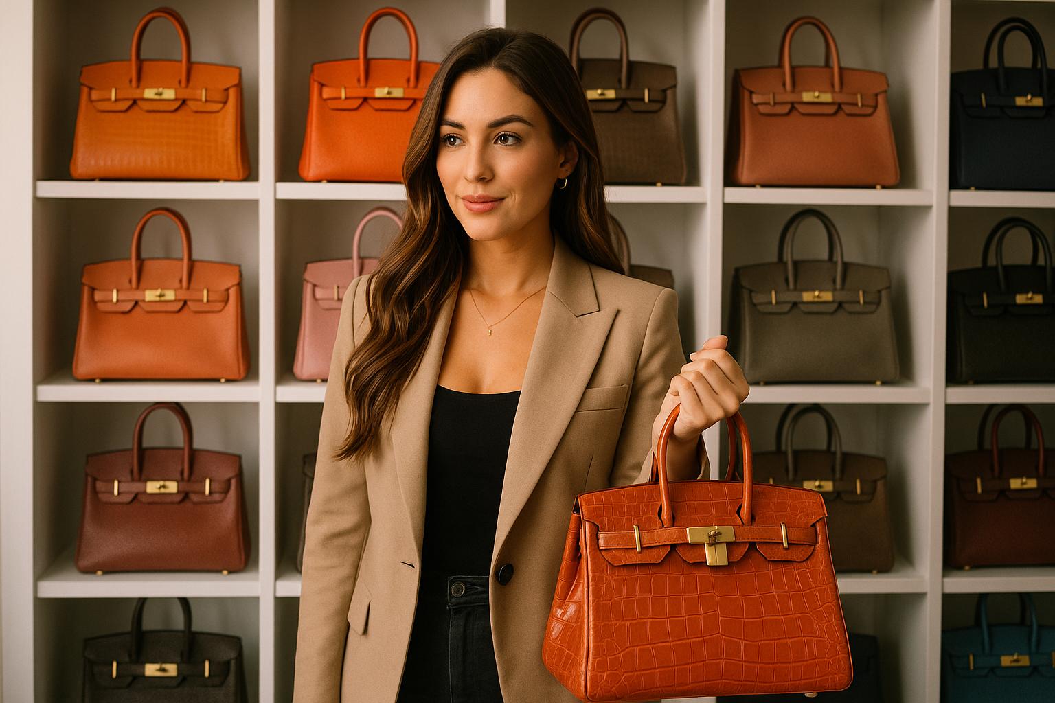influencers with closet full of Birkins