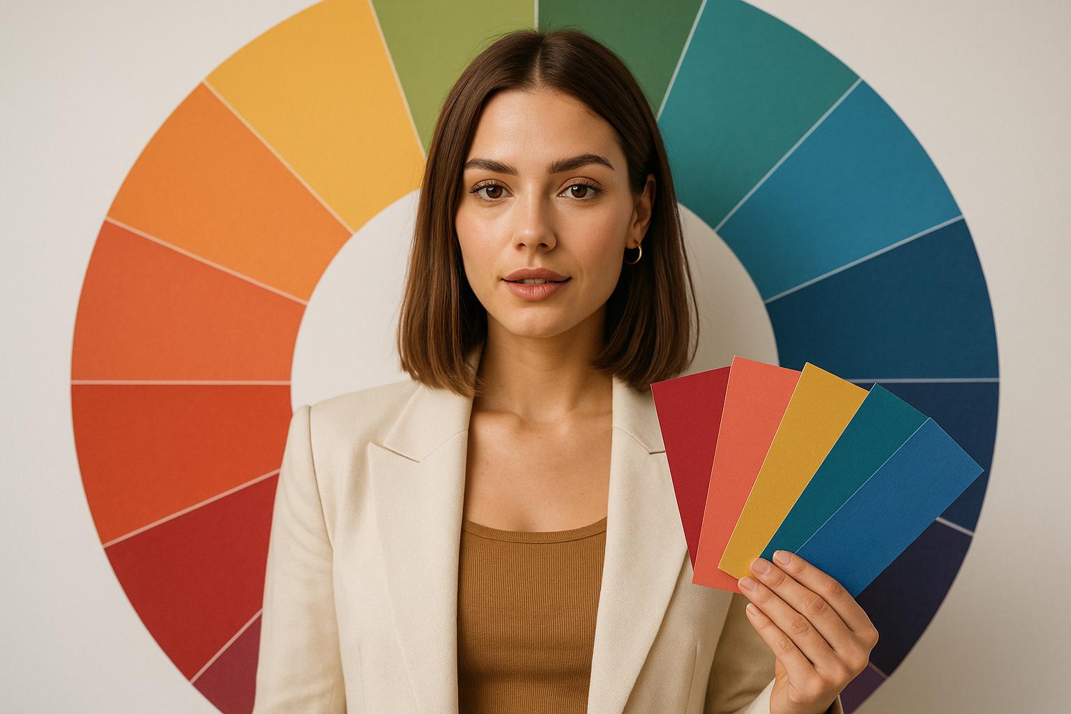 influencers who create fashion color theory content