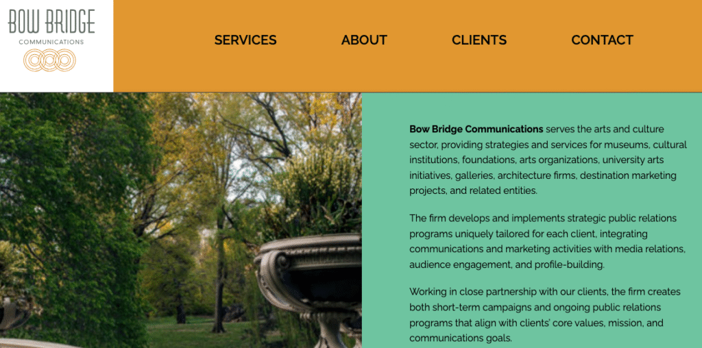 BOW BRIDGE PR AGENCIES FOR ART FAIR LAUNCHES