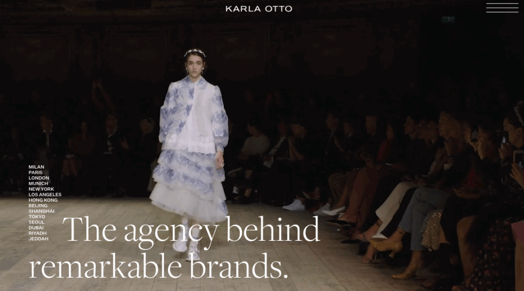 KARLA OTTO 1 1 PR FIRMS FOR GLOBAL FASHION HOUSES