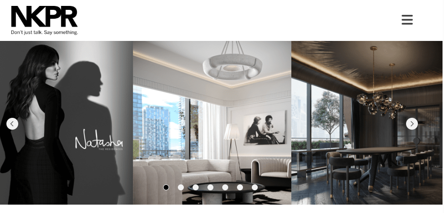 NKPR PR FIRMS FOR LUXURY HOMEWARE DESIGNERS