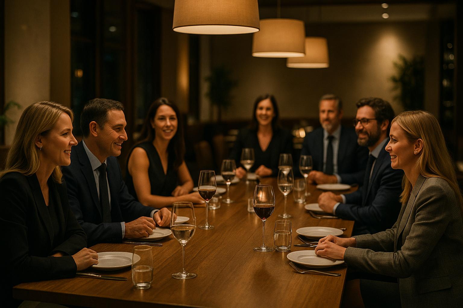 PR firms with exclusive media dinners