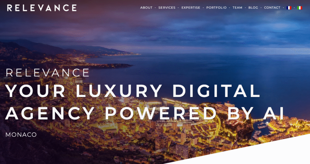 RELEVANCE 1 Enterprise SEO companies for luxury brands