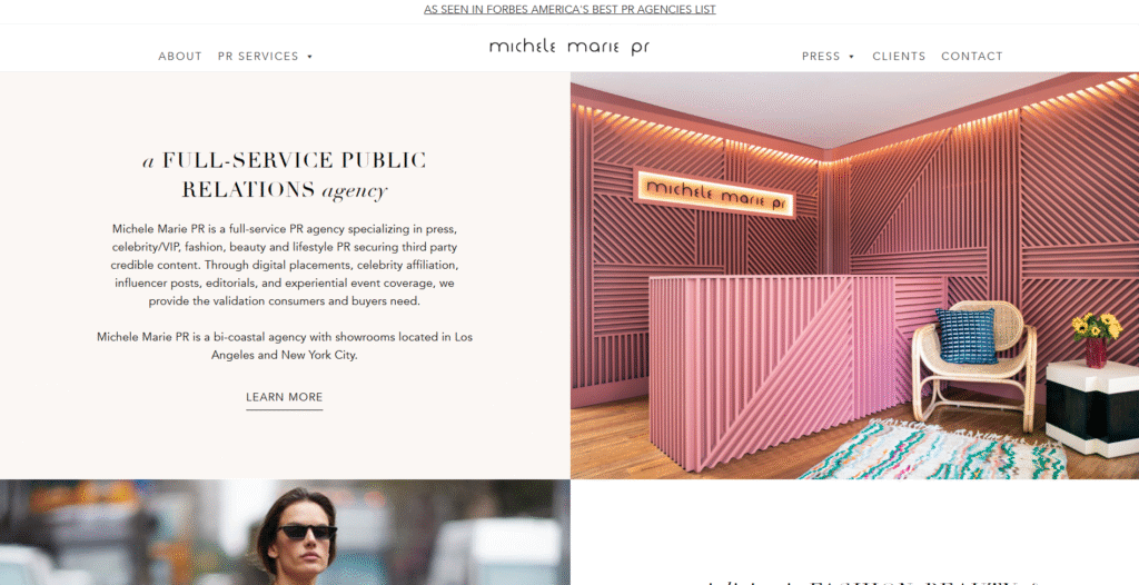 Screenshot 2025 08 16 021102 PR agencies with coverage in W Magazine and Porter