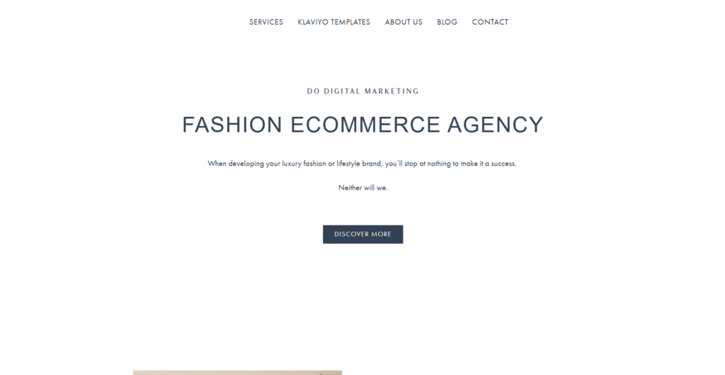 PR agencies that only represent luxury e-commerce